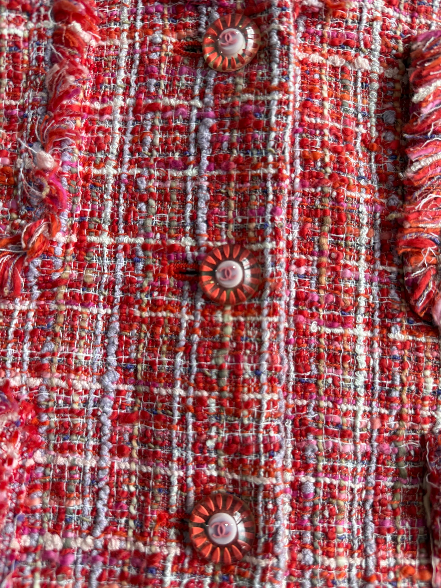 Chanel Vintage Pink Tweed Blazer