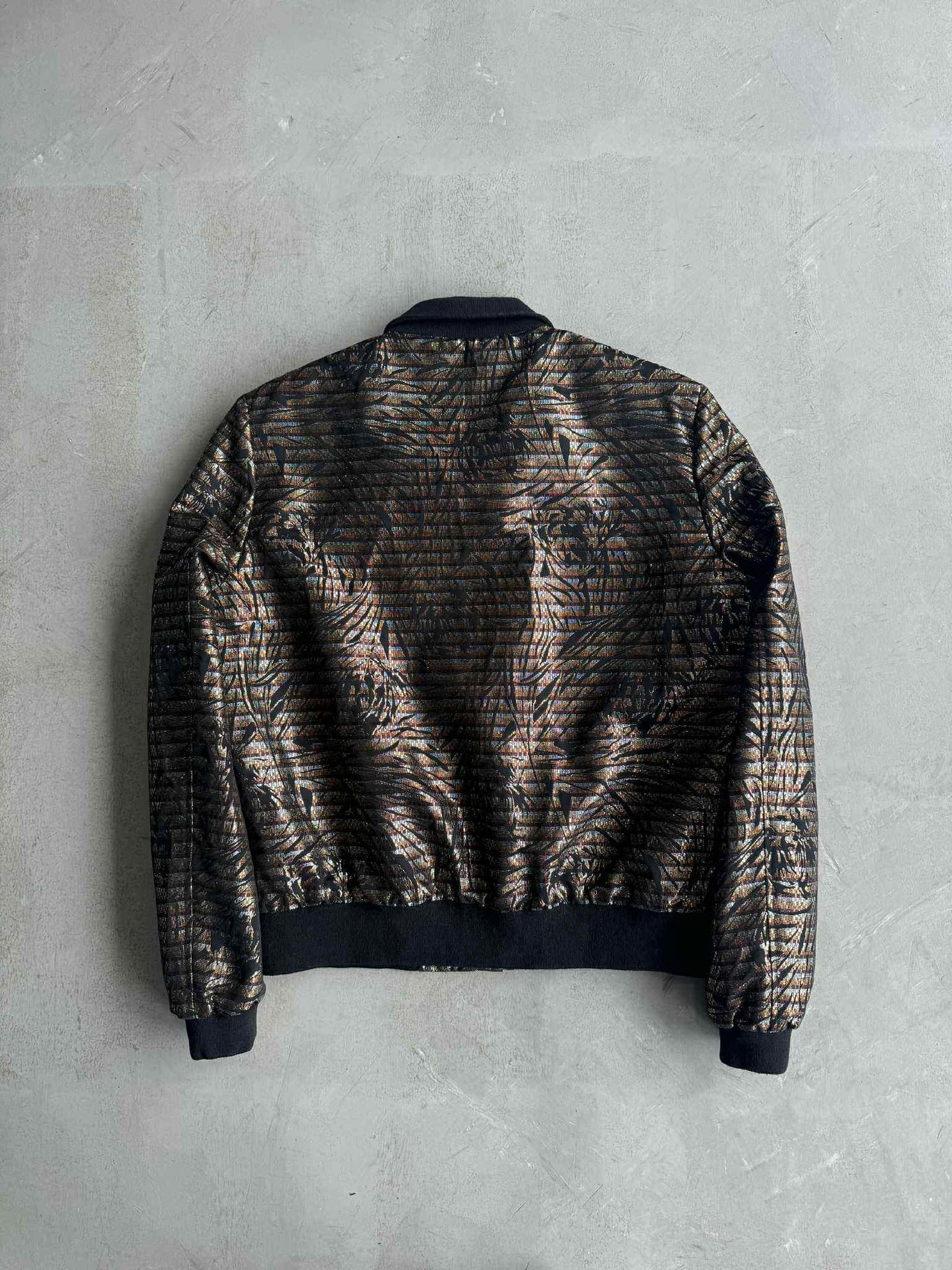 Saint Laurent Metallic Bomber Jacket