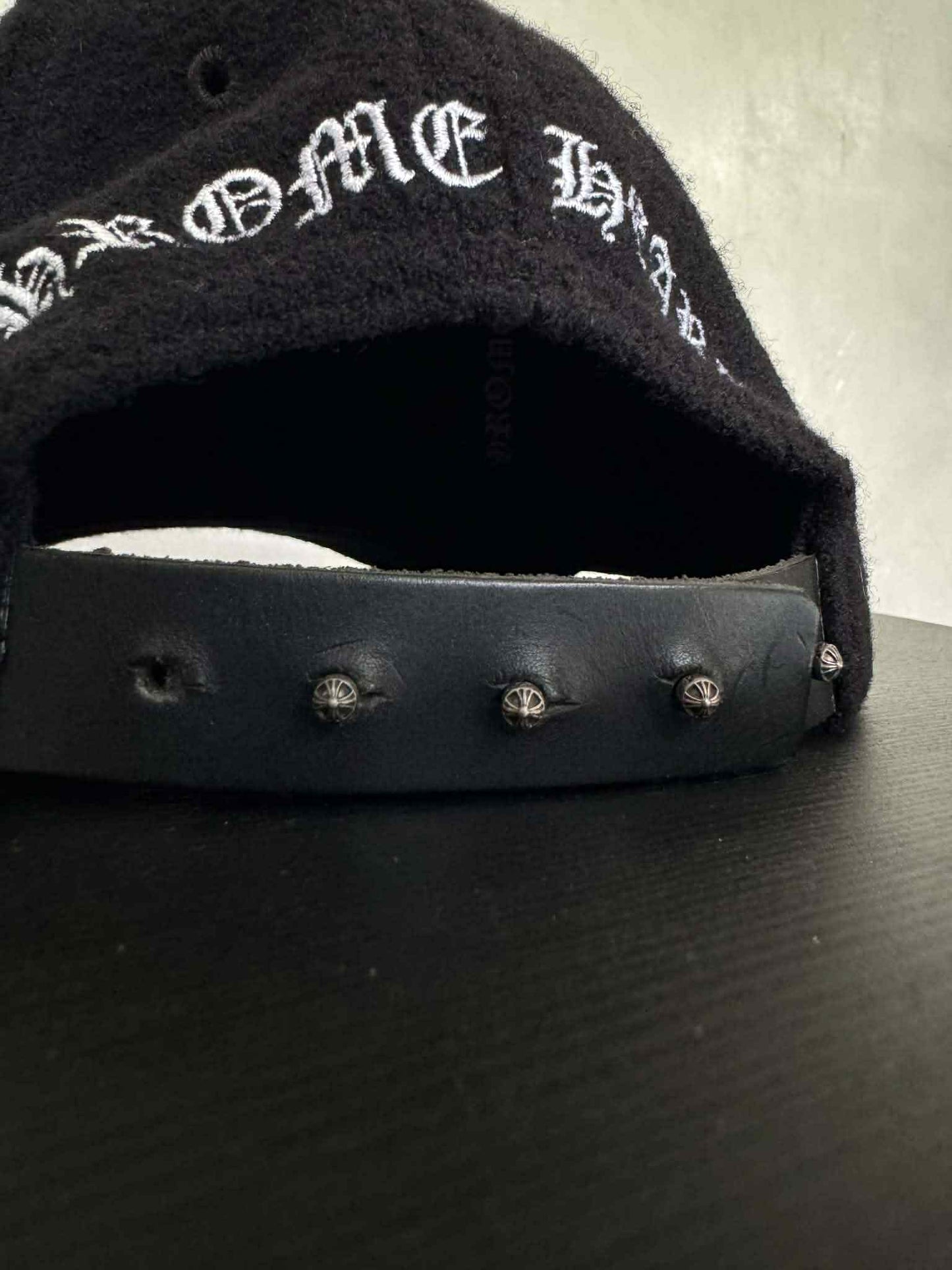 Chrome Hearts Tripple Cross Patch Wool Cap
