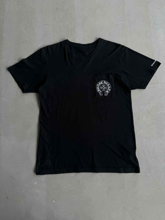 Chrome Hearts Black Horseshoe Design Shirt