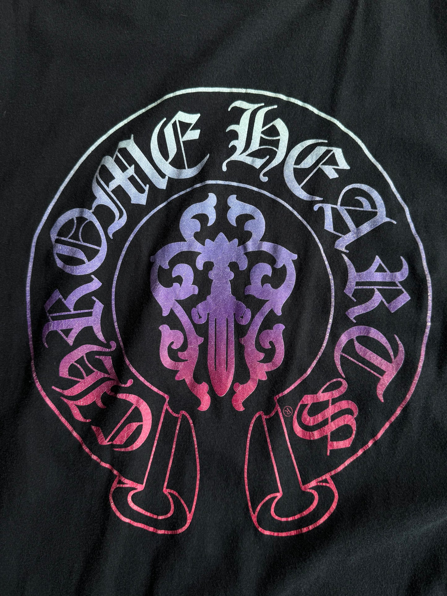 Chrome Hearts Gradient Horseshoe Tee