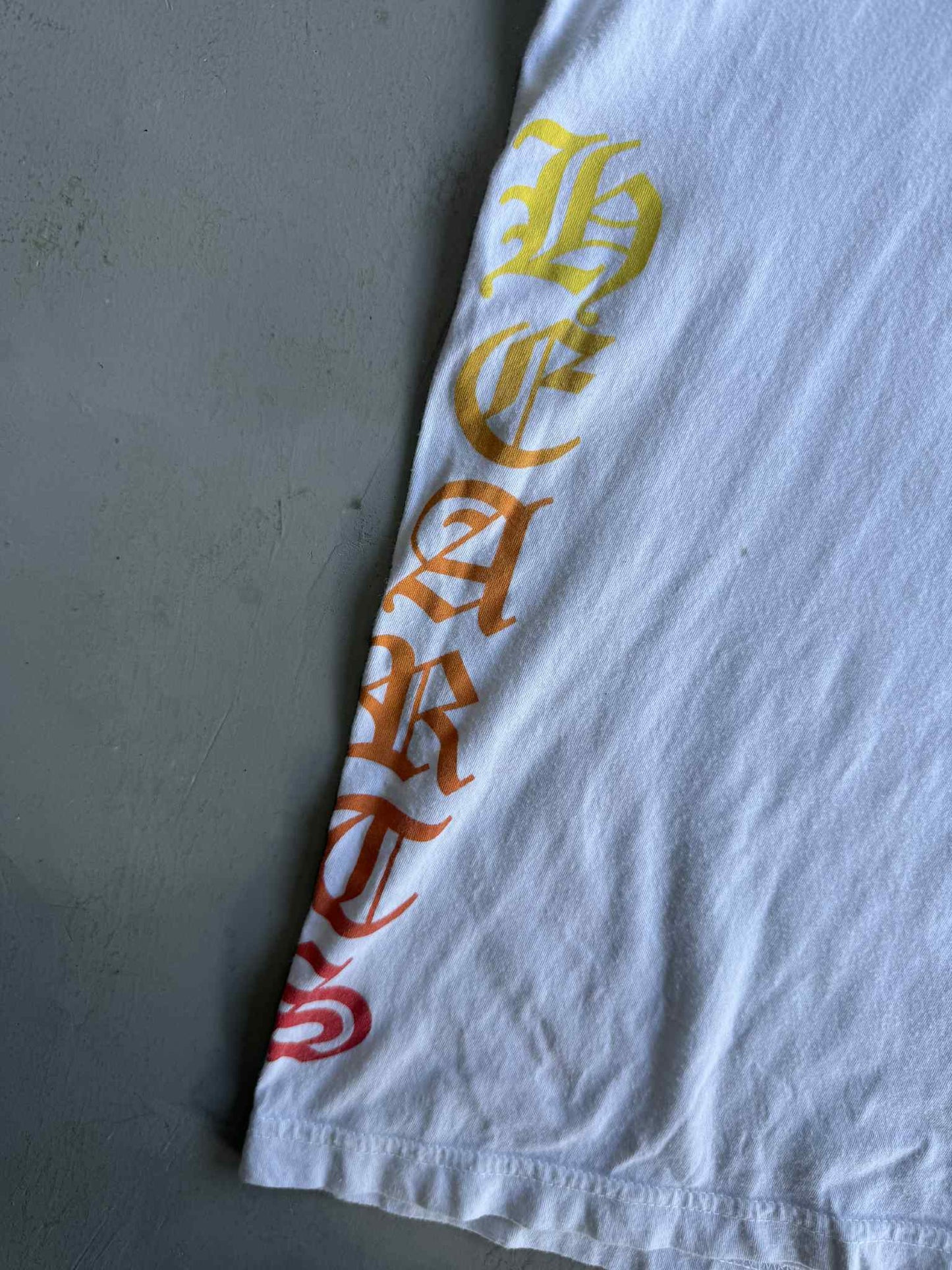 Chrome Hearts Vintage Horseshoe Red Yellow Green Shirt