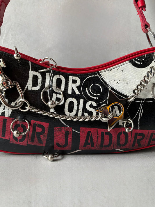 Christian Dior “Hardcore” Pierced Shoulder Bag