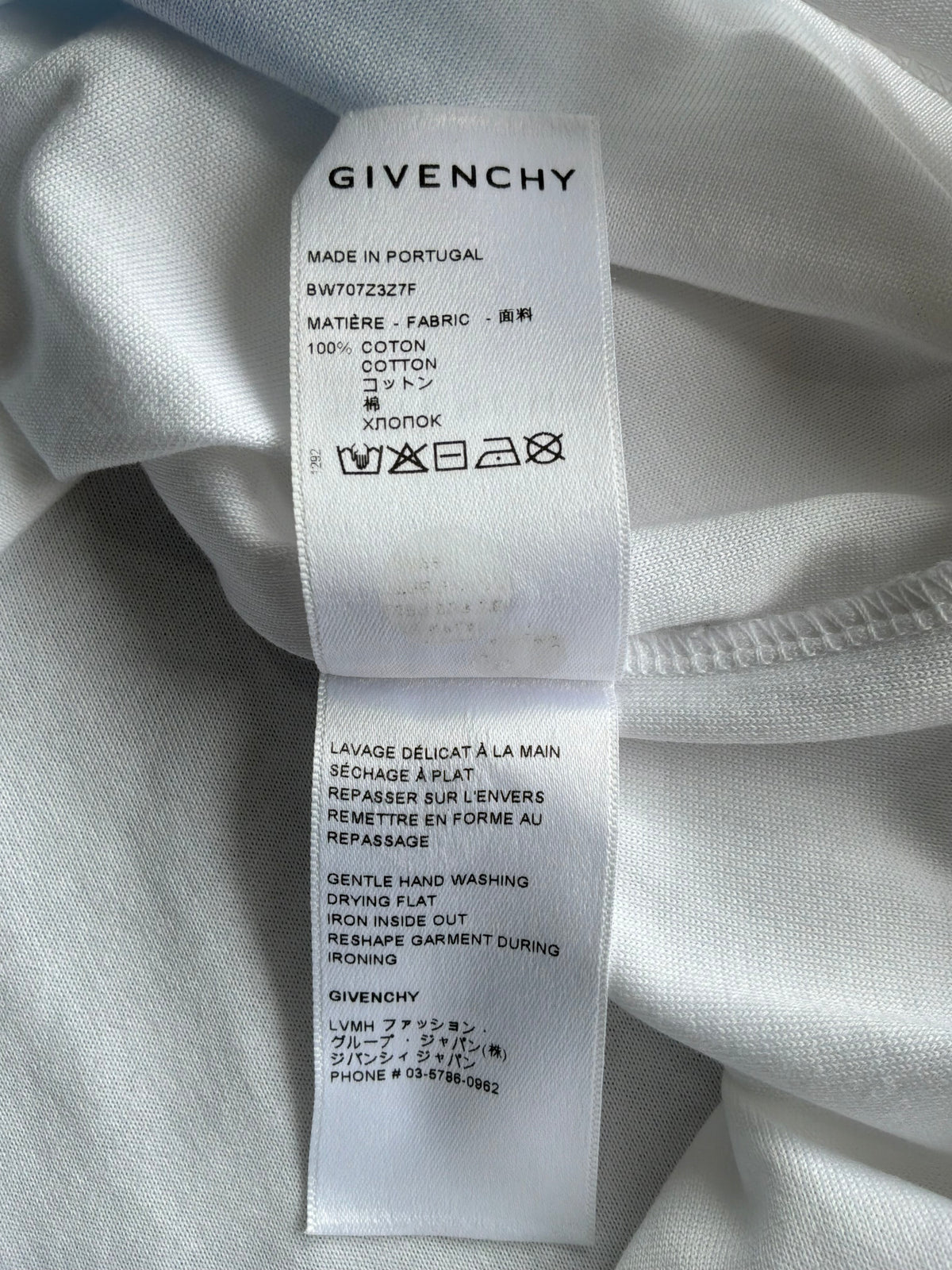 Givenchy Half Moon Embroidered Logo Tee