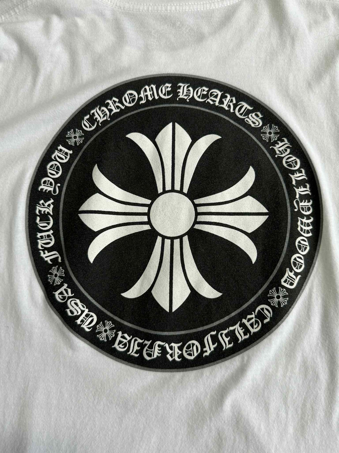 Chrome Hearts Plus Cross Hollywood Tee