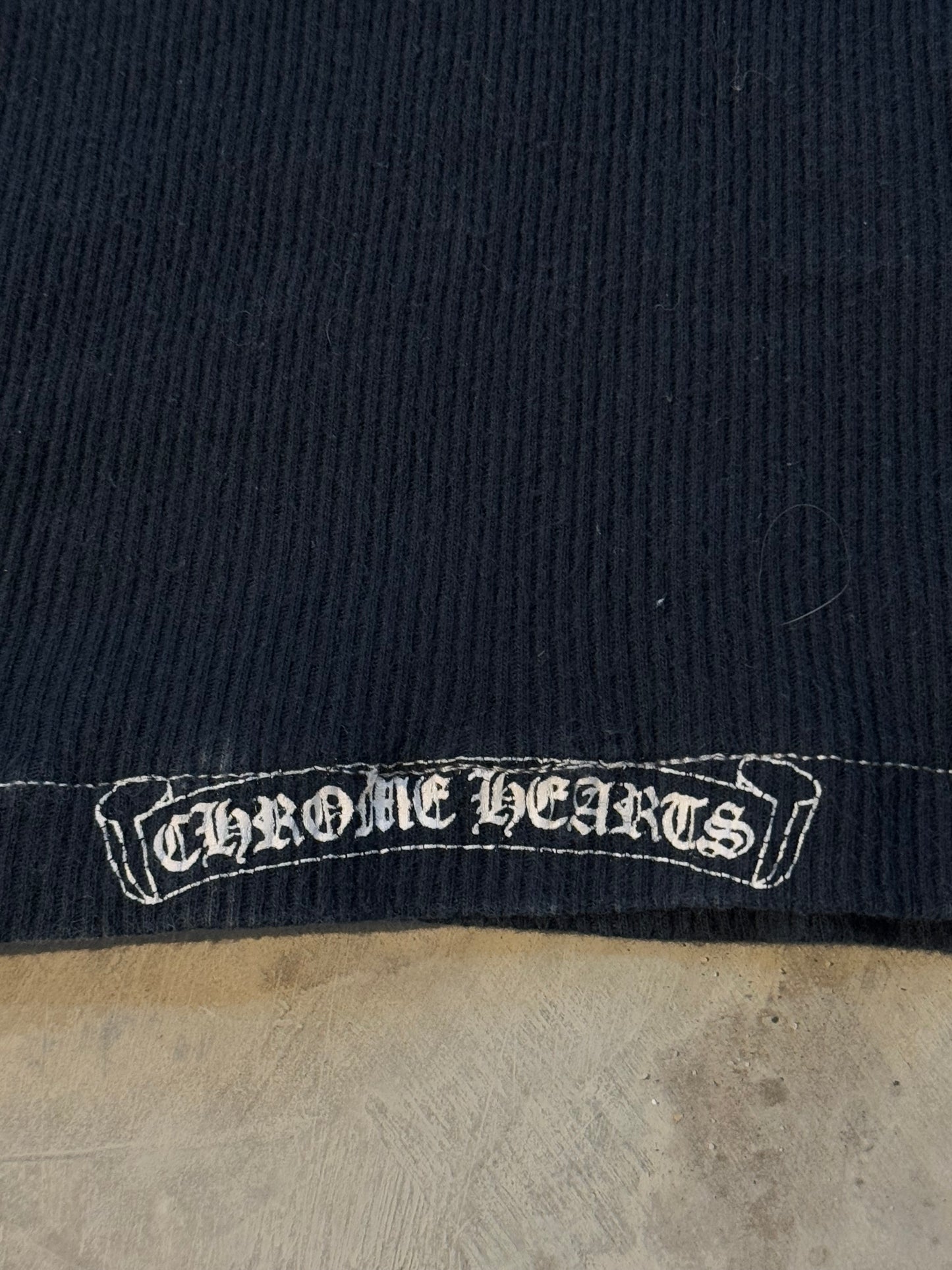 Vintage Chrome Hearts ‘FUCK YOU’ Thermal Tanktop