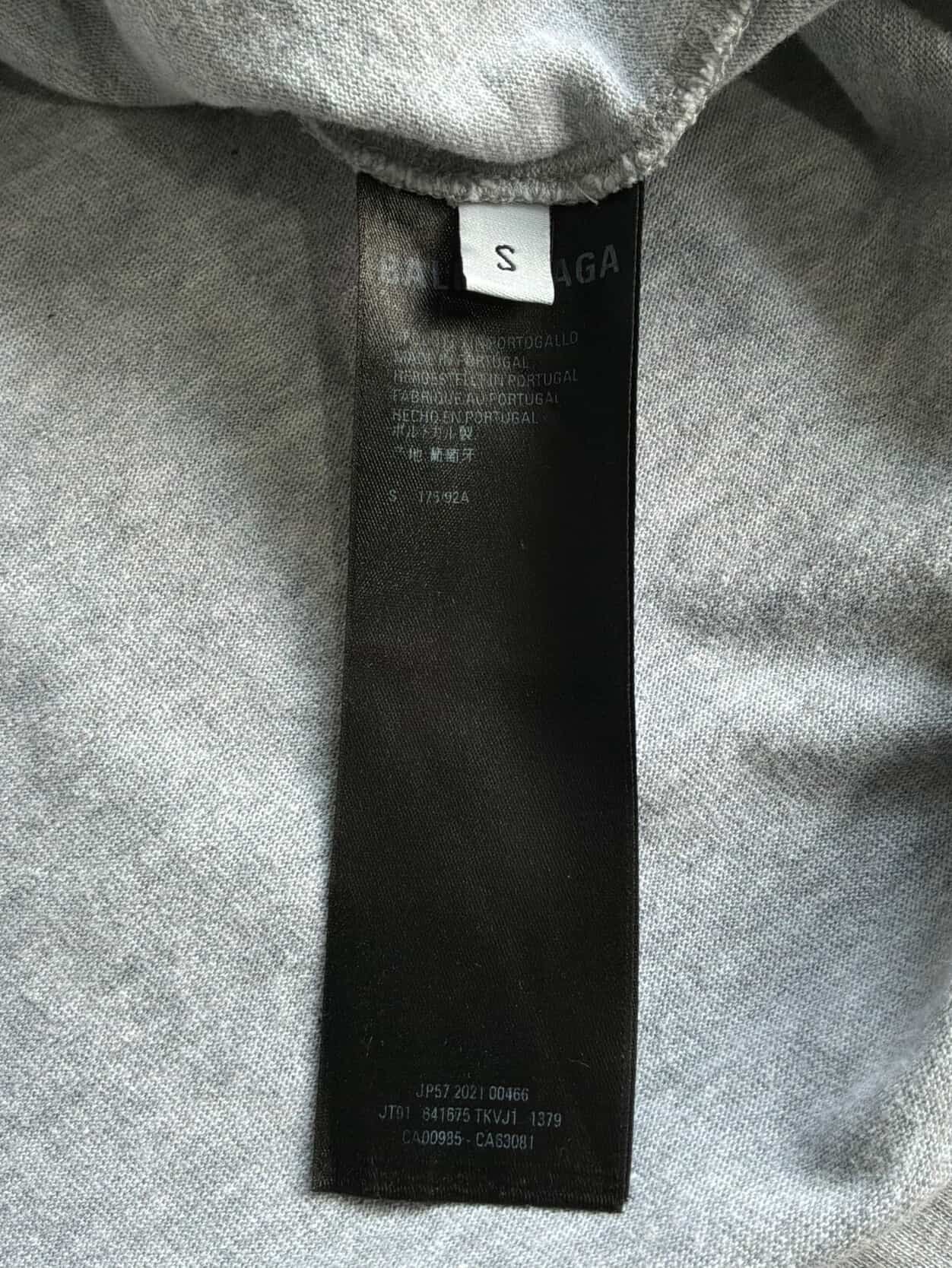 Balenciaga Political Campaign Embroidered Tee