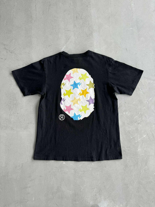 Bape sta Mirror Black Tee