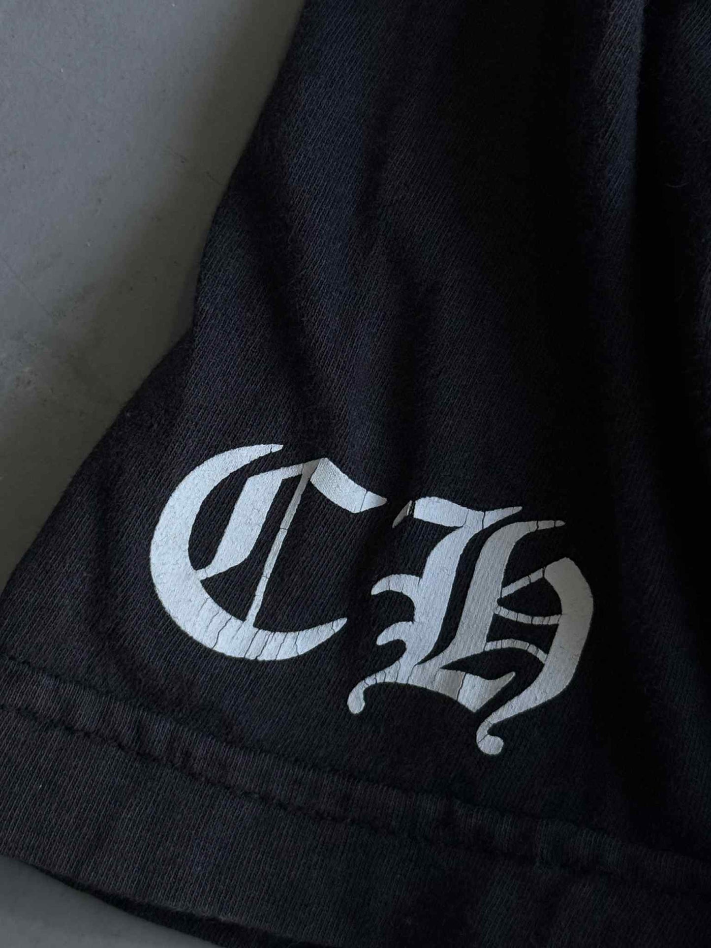 Chrome Hearts 2010’s T-Bar Logo Horseshoe tee