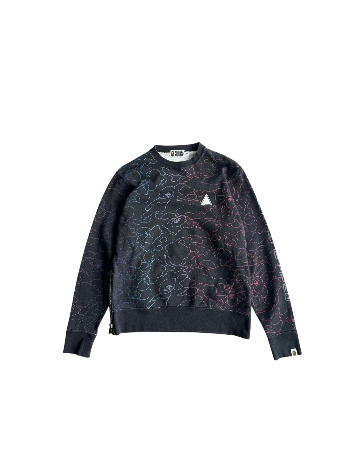Bape Camo Neon Tokyo Crewneck