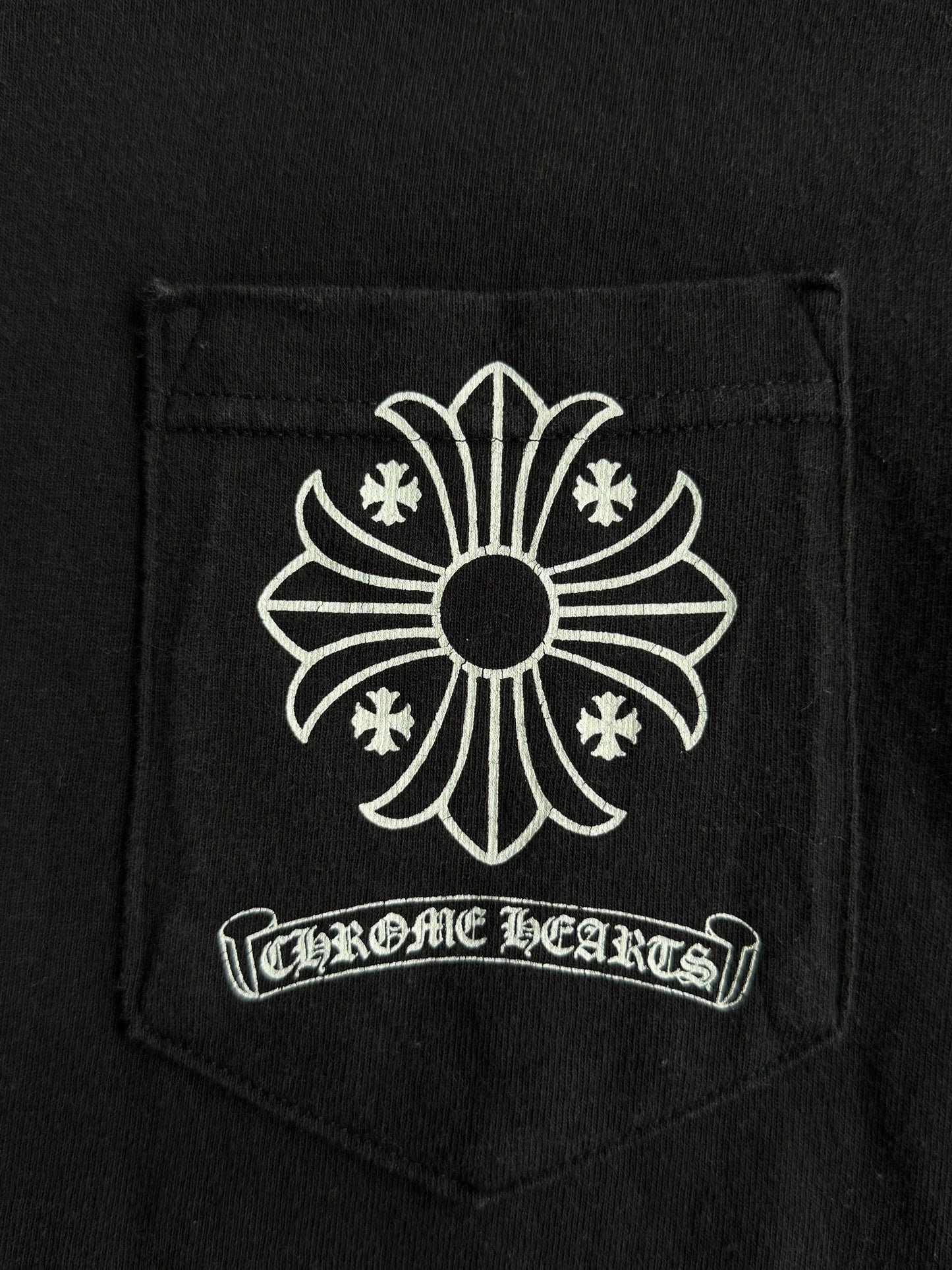 Vintage Chrome Hearts Cross Stamp Tee