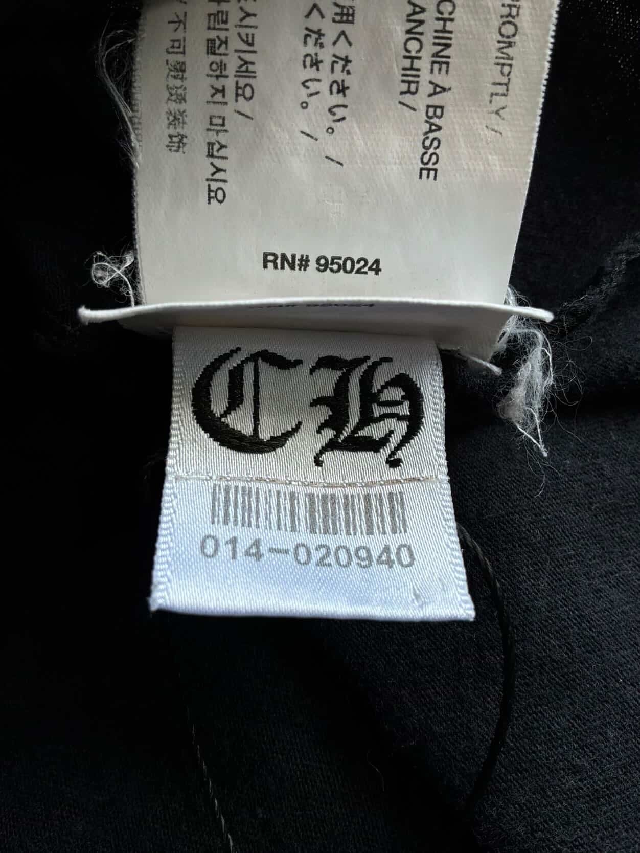 Chrome Hearts Dagger Floral Tee