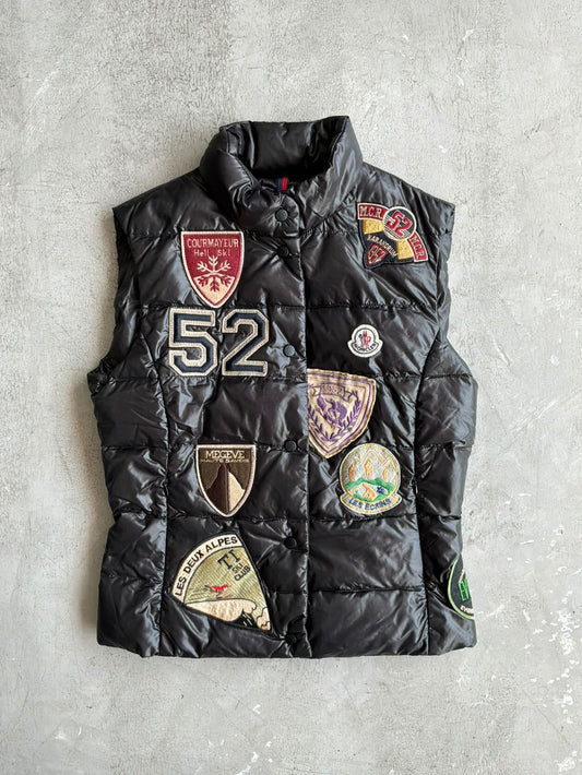 Moncler Multipatch Puffer Vest