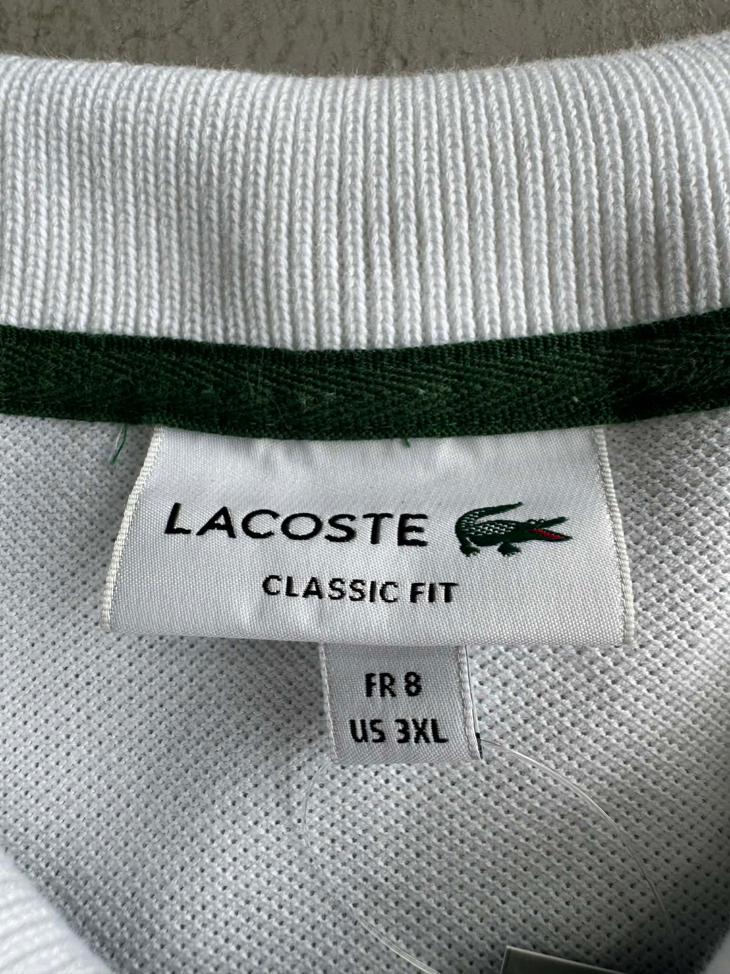 Lacoste White Polo Shirt