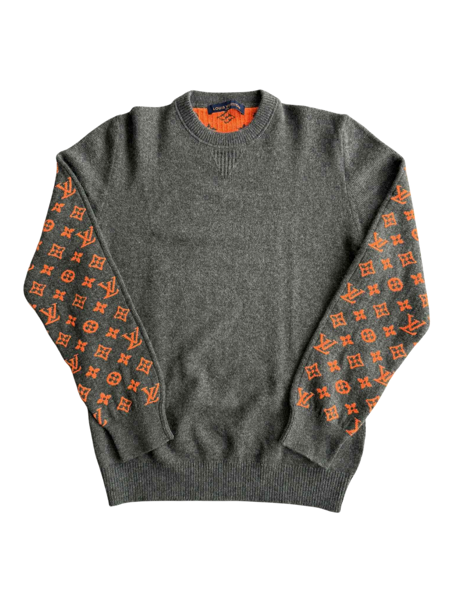 Louis Vuitton Monogram Cashmere Crewneck