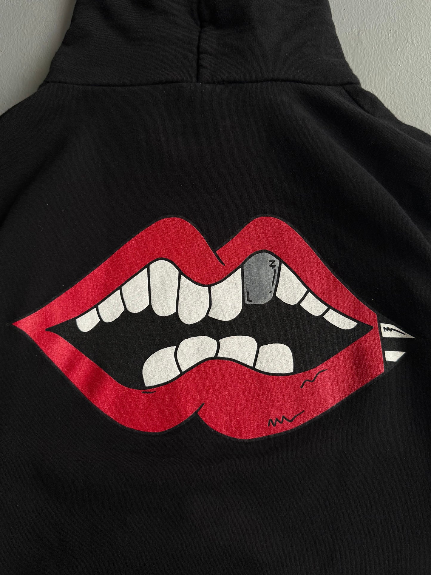 Chrome Hearts x Matty Boy Horseshoe Lips Hoodie