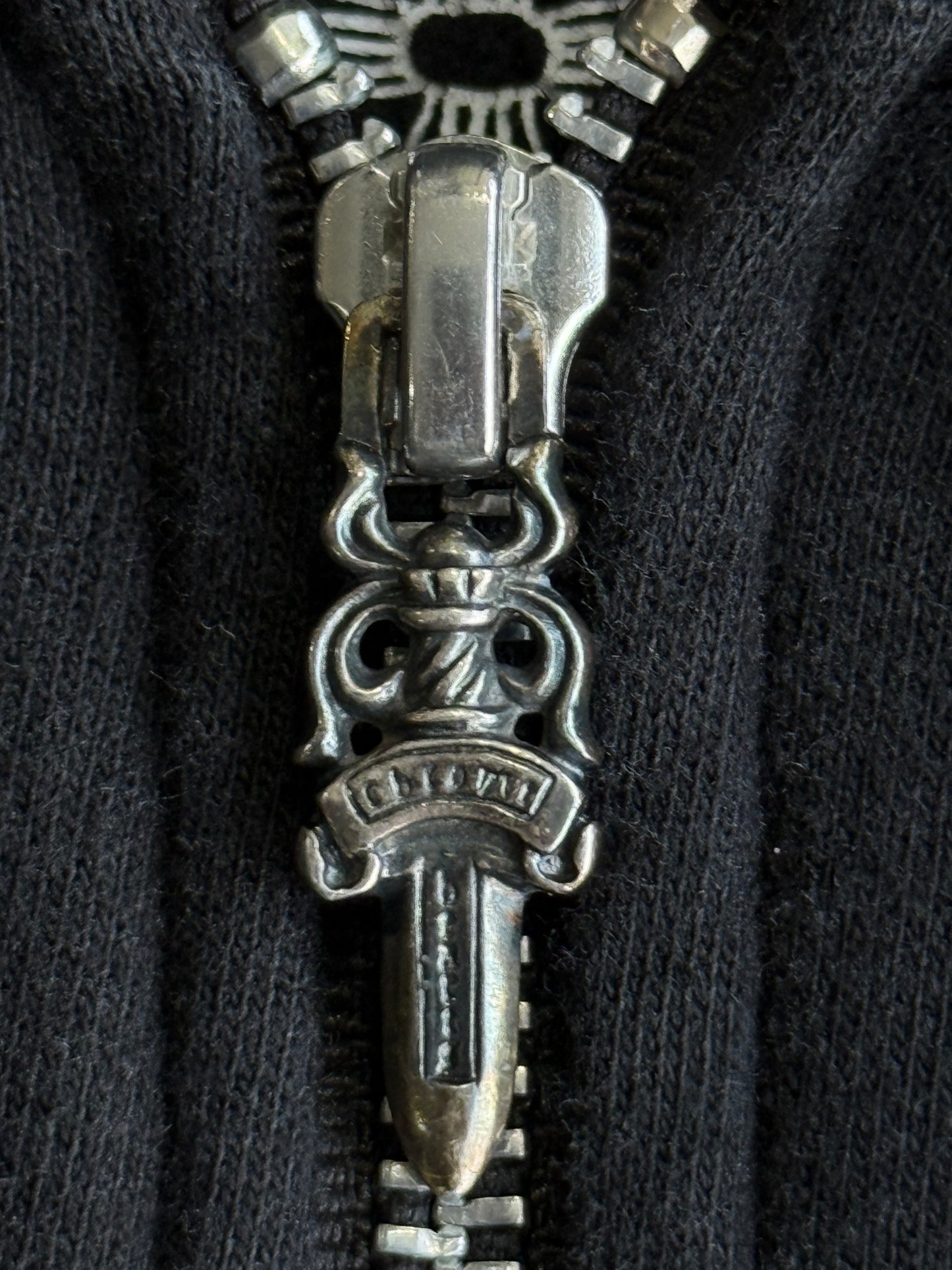 Chrome Hearts ‘Cross Graveyard’ Zip Hoodie