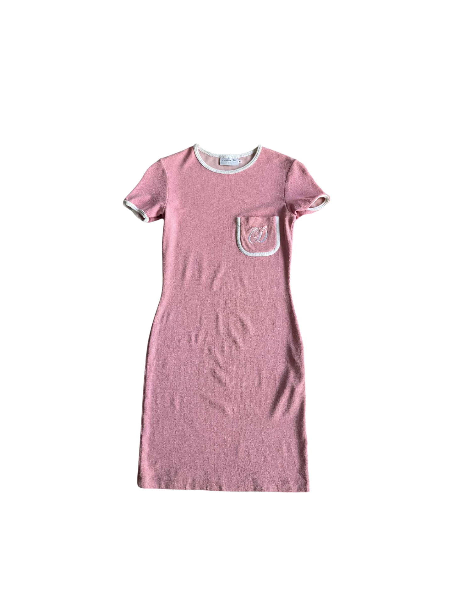 Christian Dior Vintage Pink pocket Dress