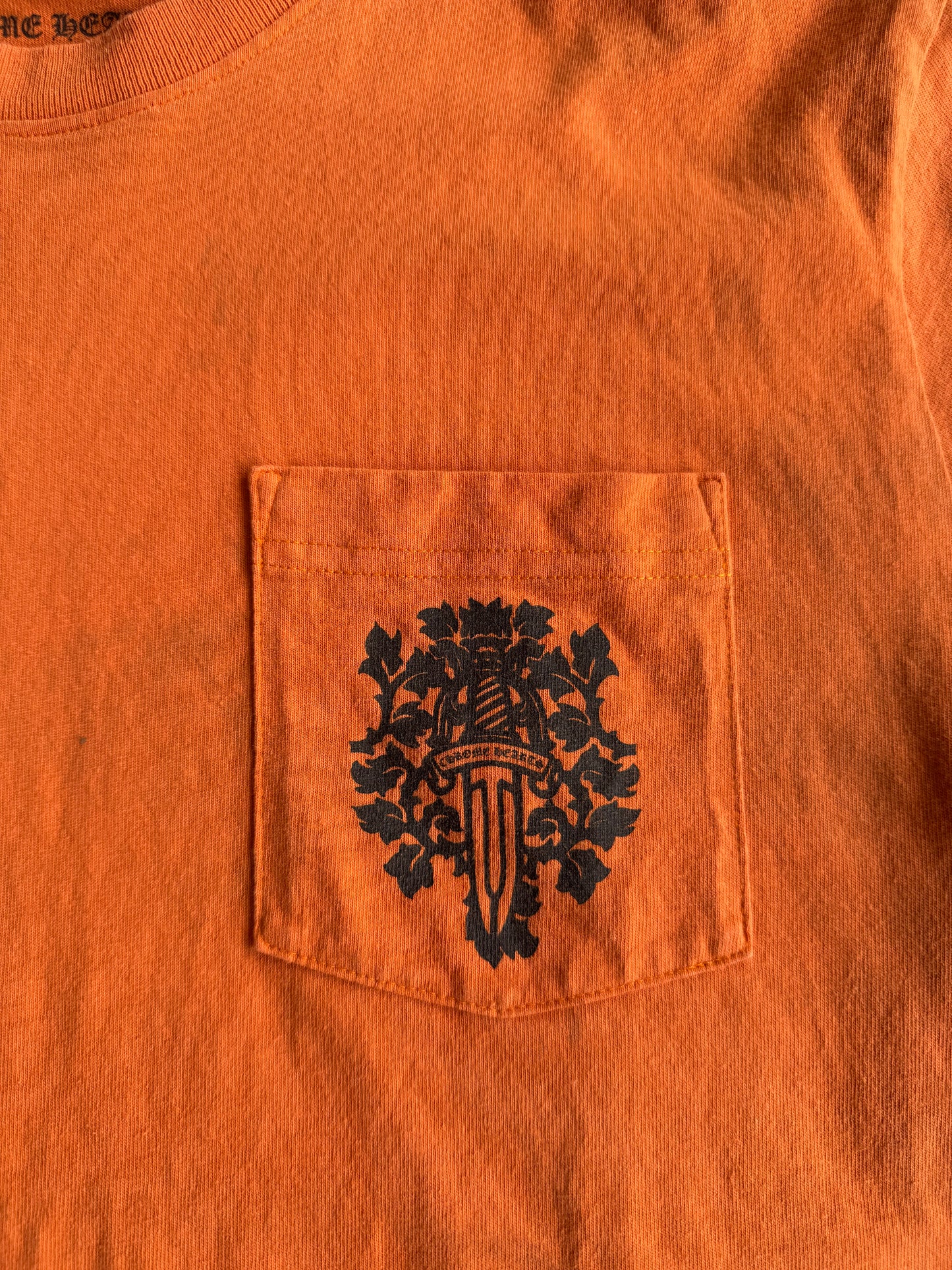 Chrome Hearts Vine Dagger Orange Tee