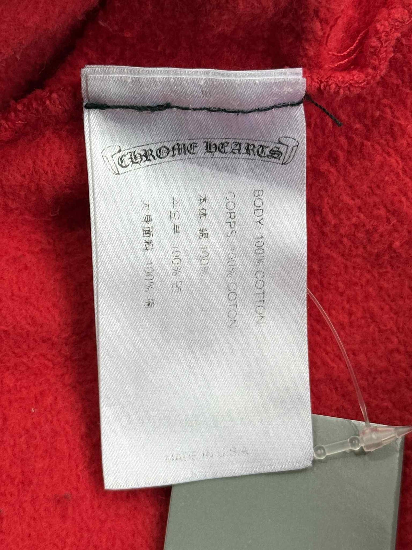 Chrome Hearts Matty Boy Red White Blue Chomper Hoodie