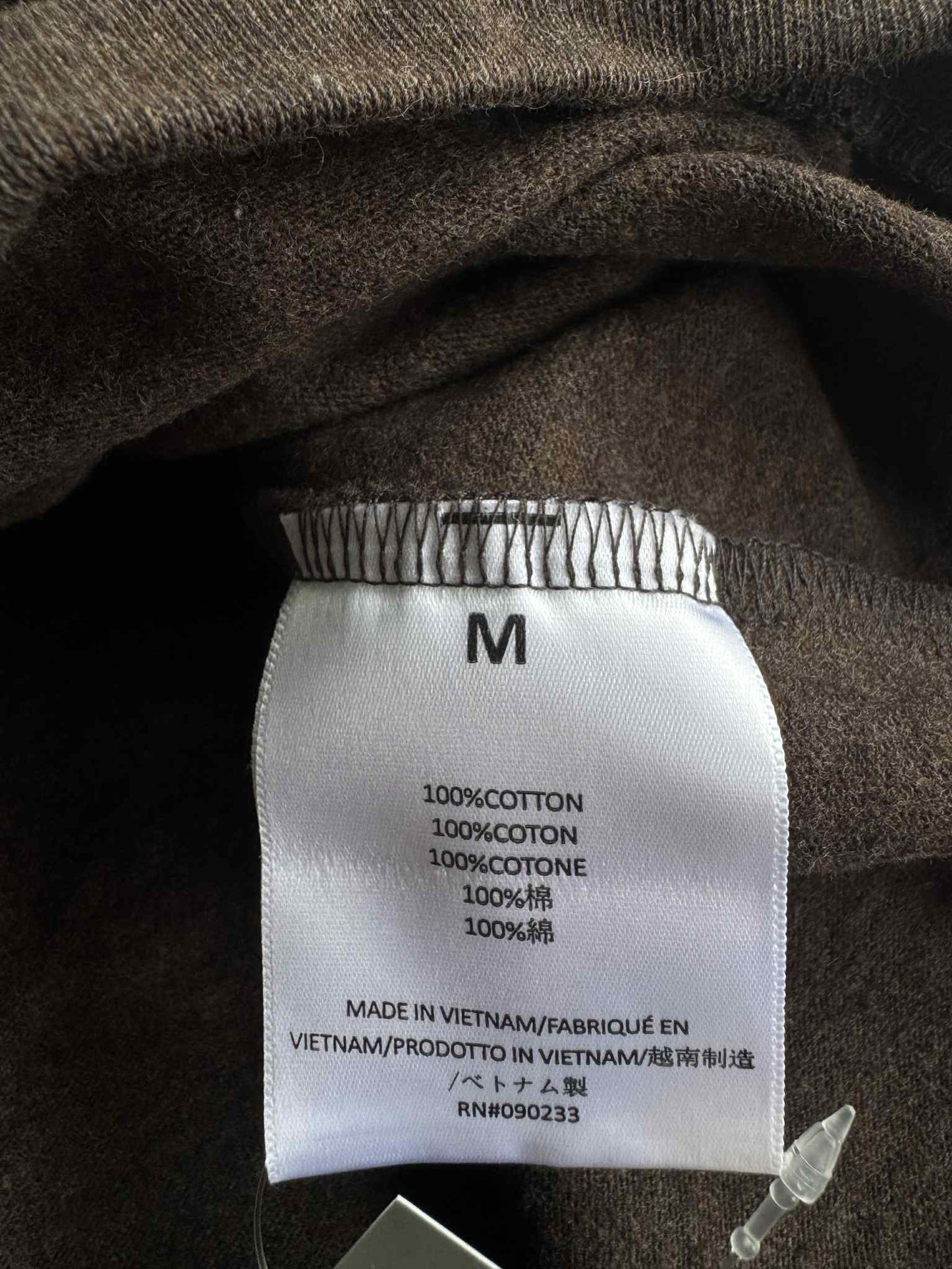 Essentials Fear Of God Oversized Brown Shirt