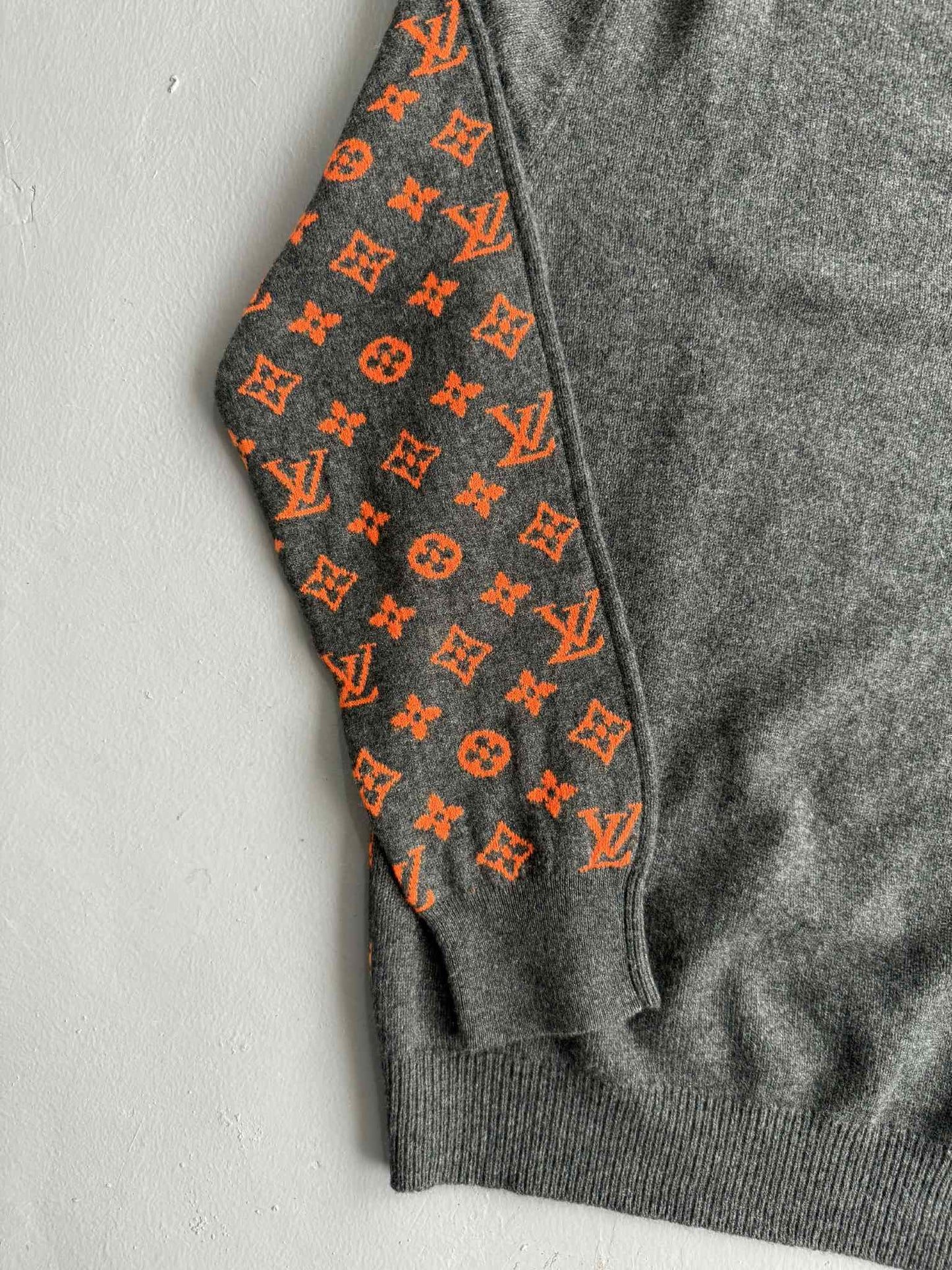 Louis Vuitton Monogram Cashmere Crewneck