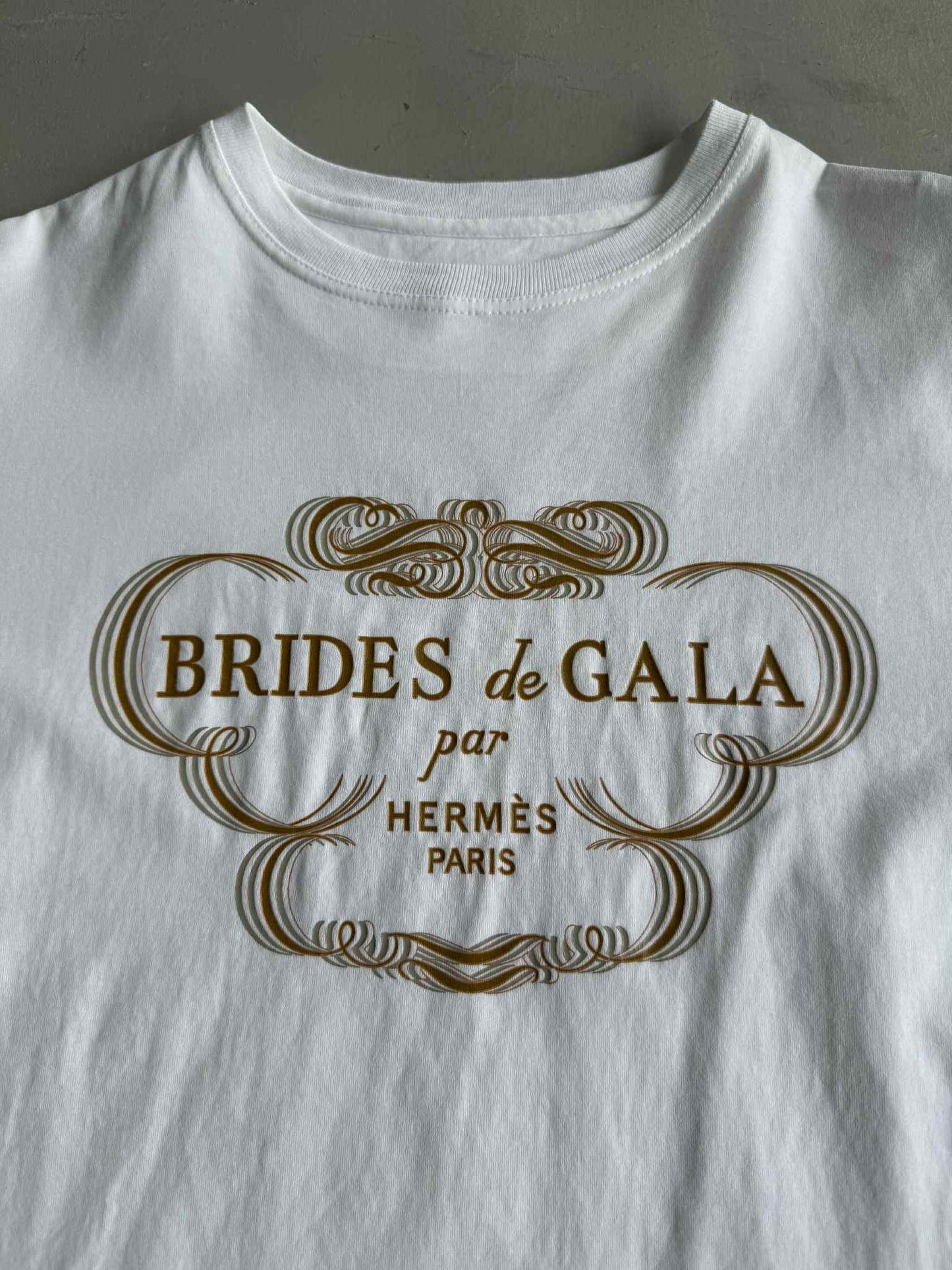 Hermes Bride De Gala White tee