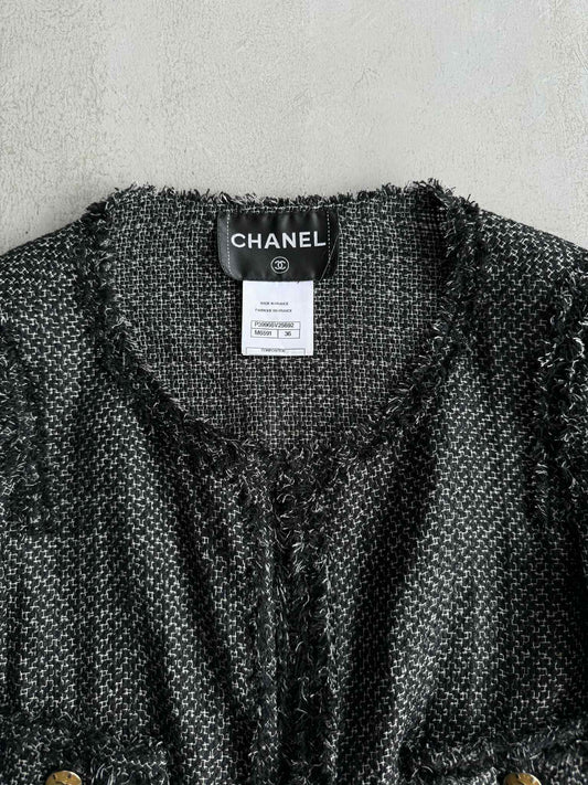 Chanel Cropped Tweed Jacket