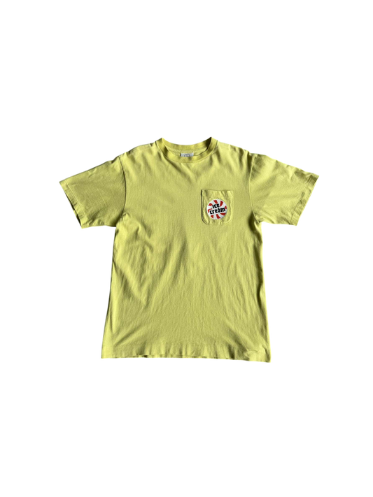 Ice Cream Bbc Neon Green Pocket Shirt