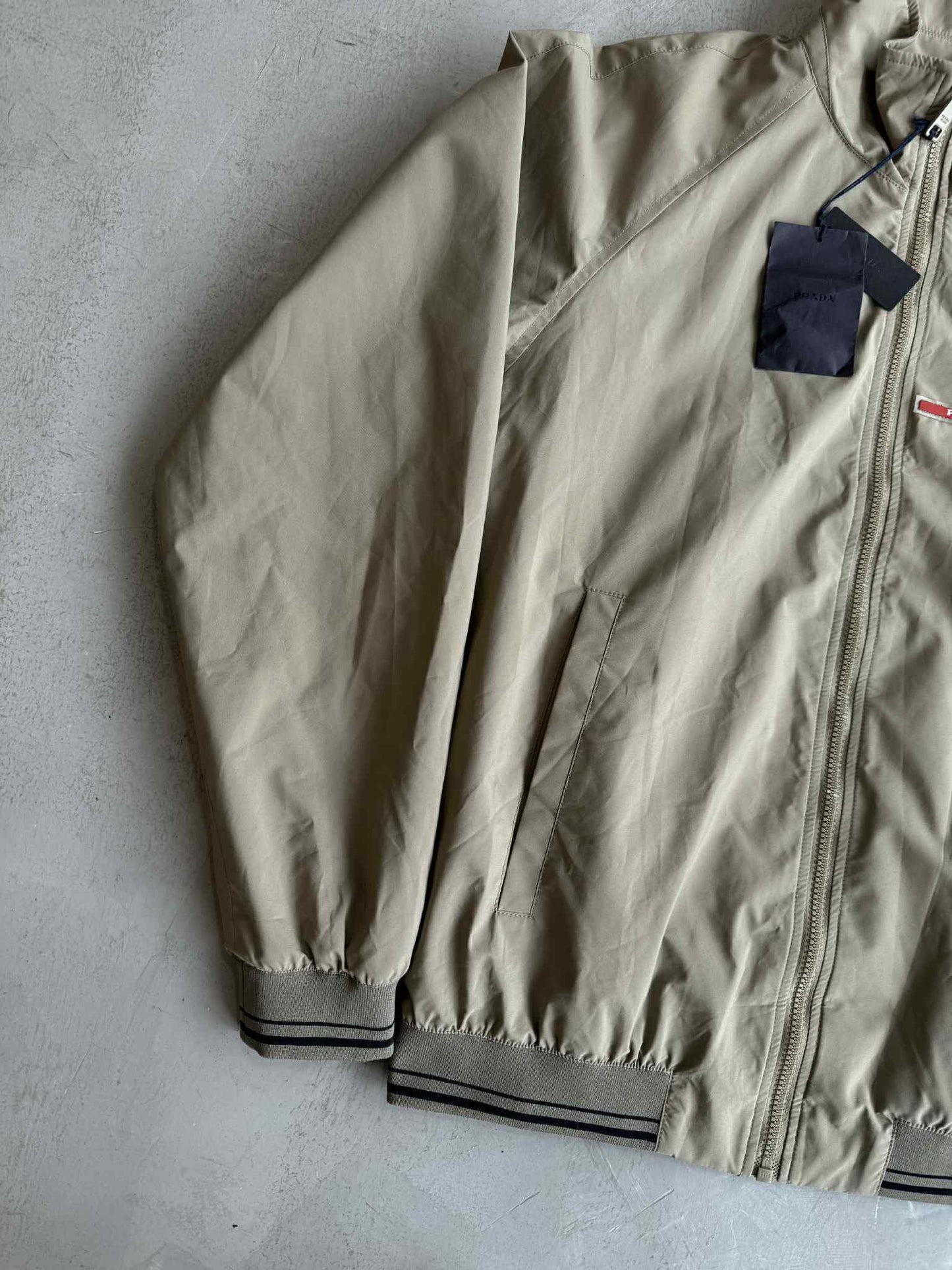 Prada Red Tab Jacket