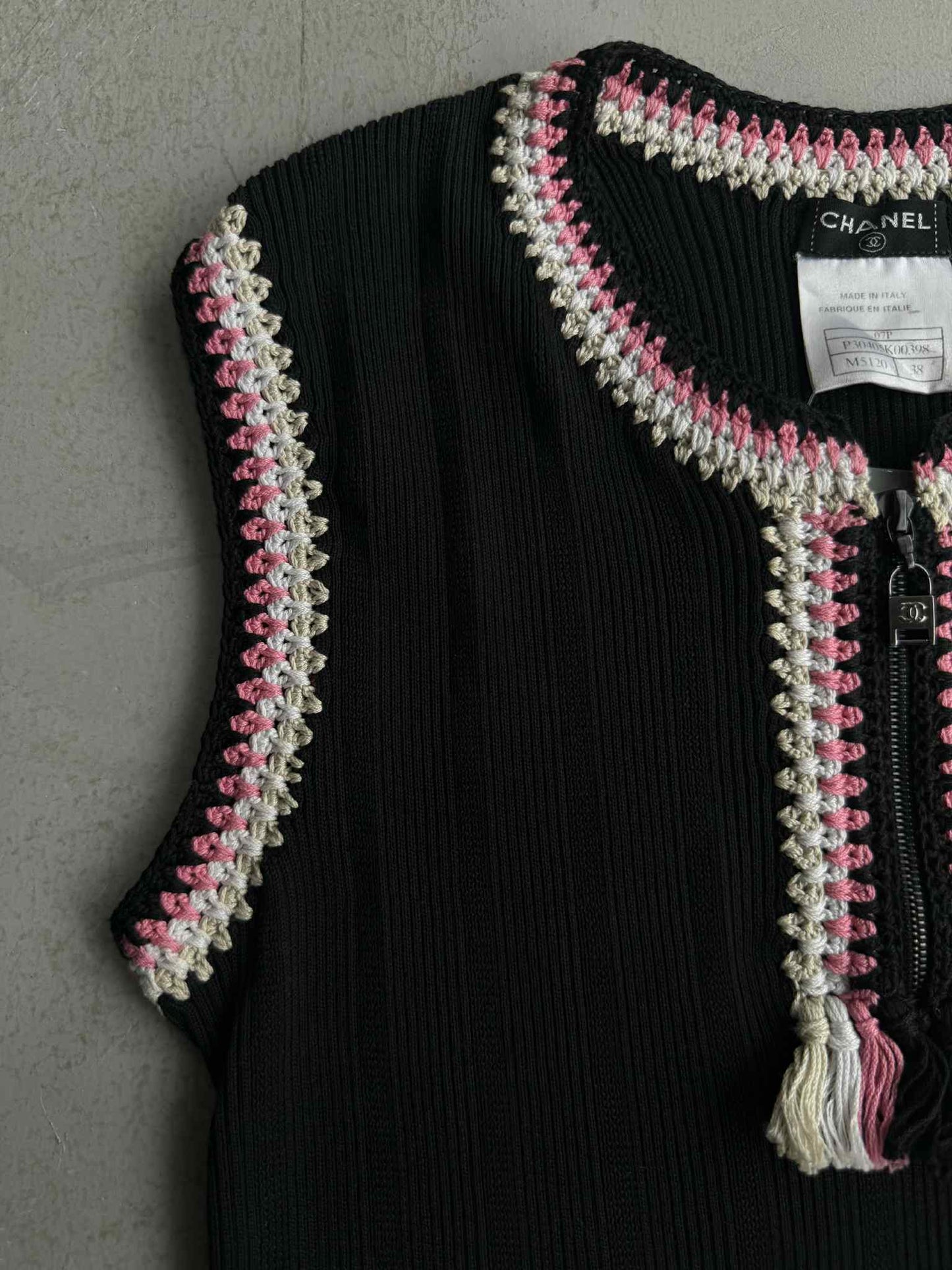 Chanel Vintage Sleeveless Shirt