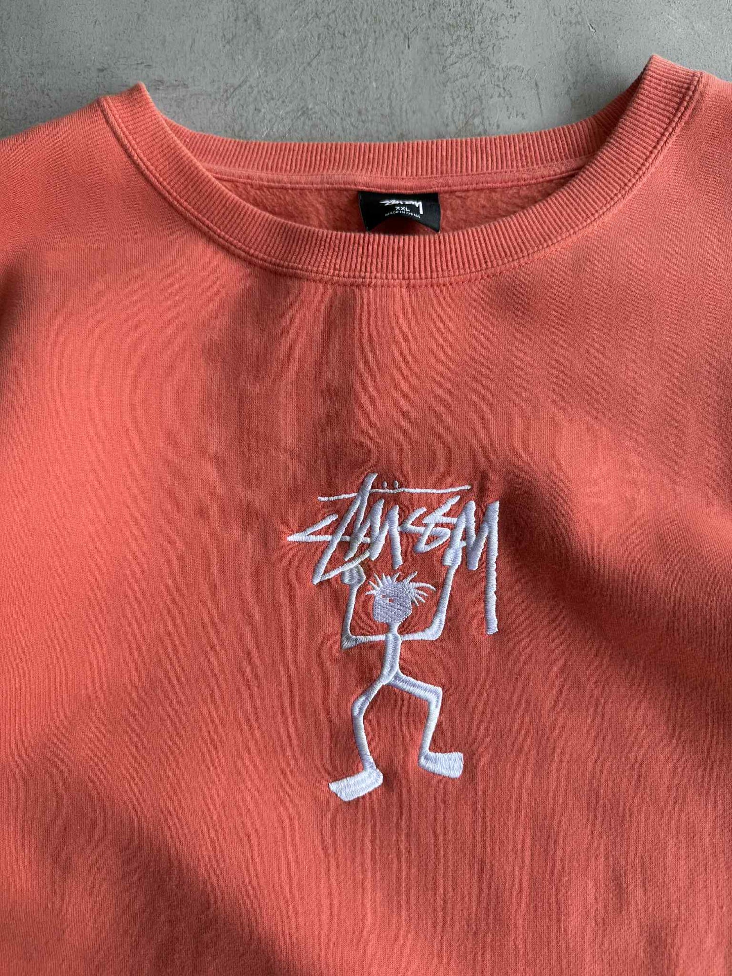 Stussy Orange Sweatshirt