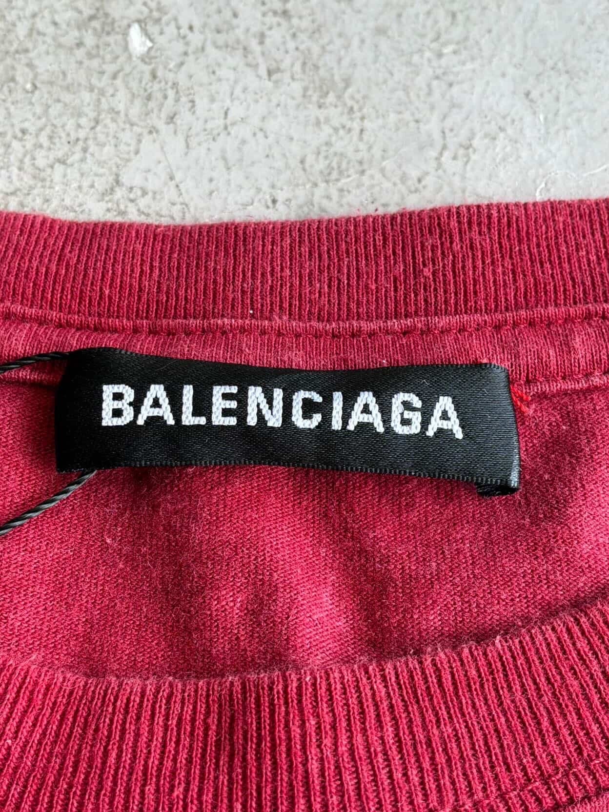 Balenciaga Flower Script Tee