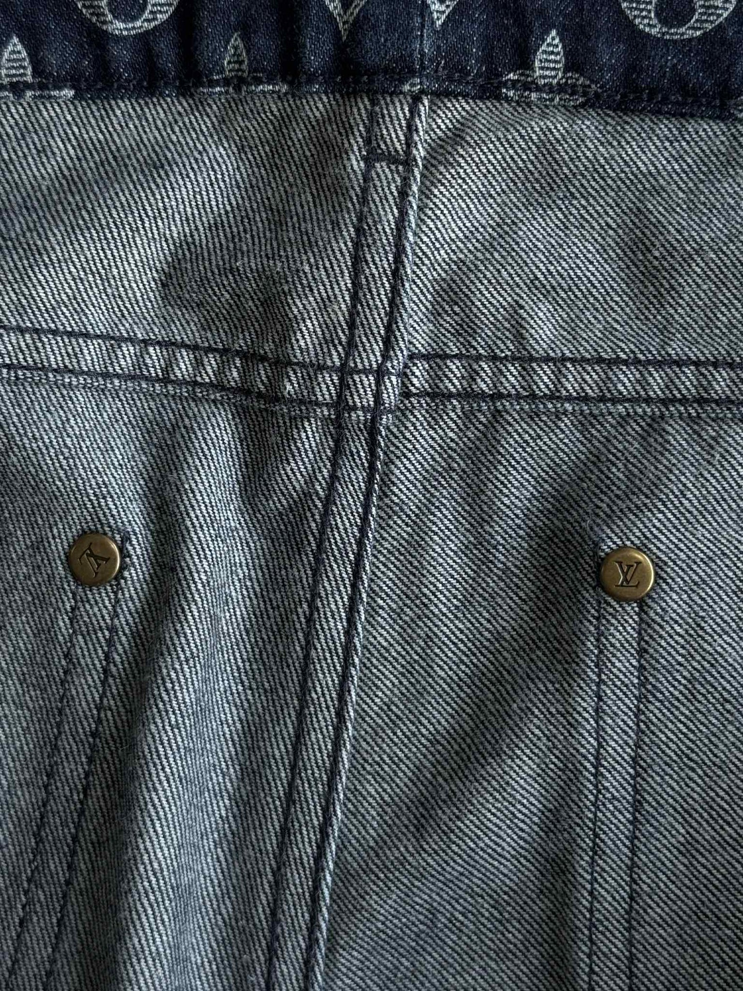Louis Vuitton Kim Jones Era Monogram Denim Pants