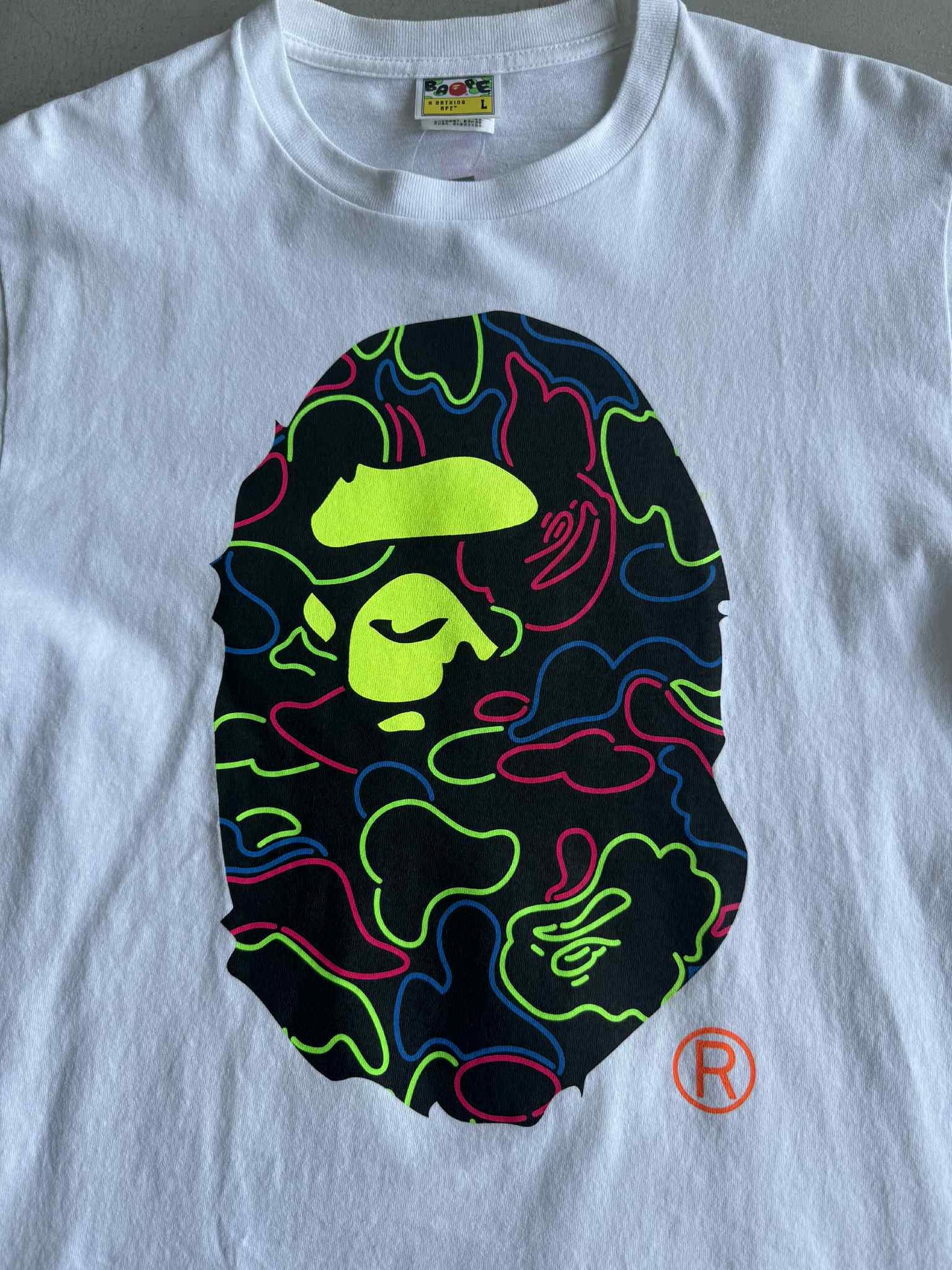 Bape X Dover Street Market Big Head Shirt