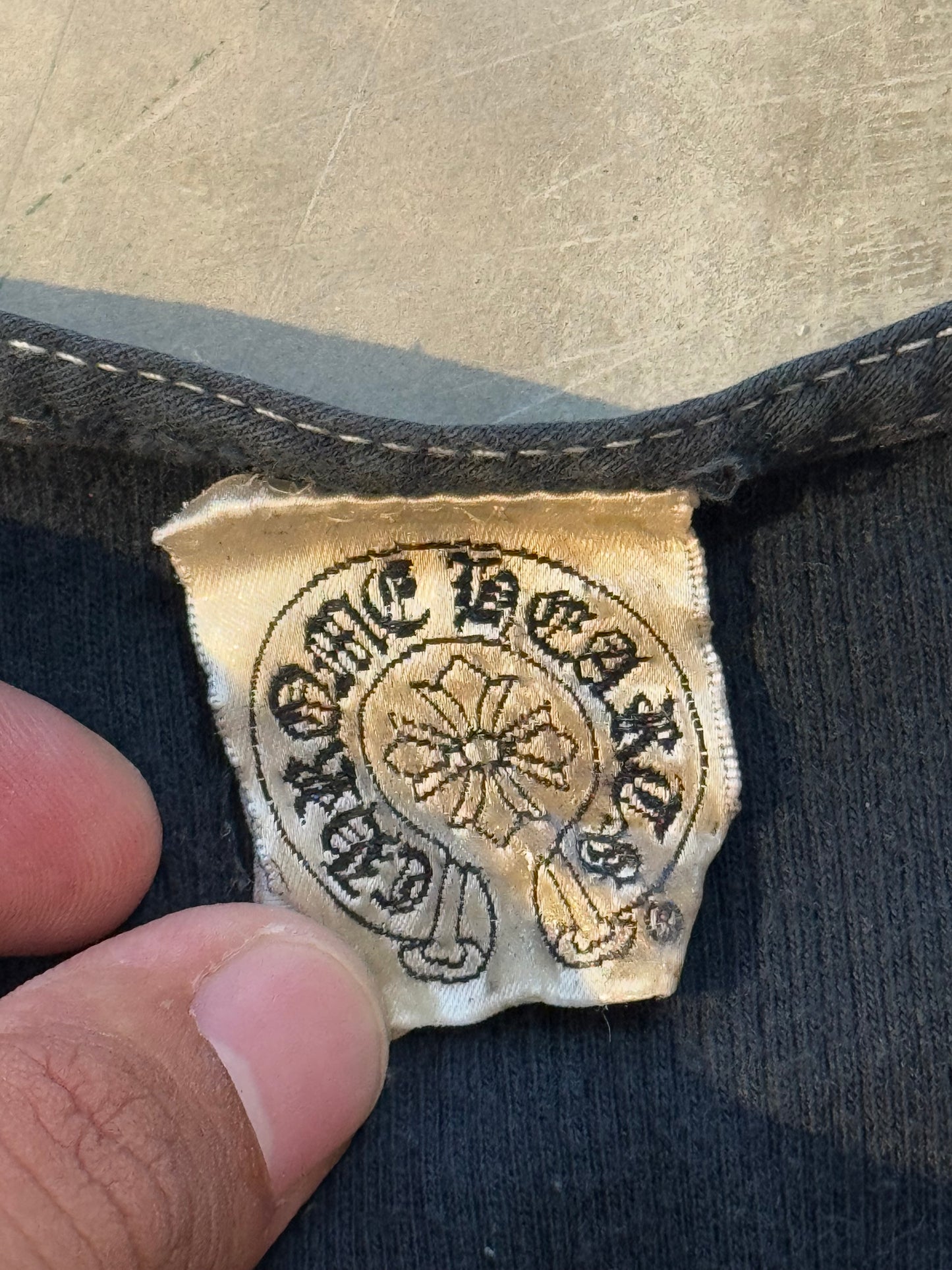 Vintage Chrome Hearts ‘FUCK YOU’ Thermal Tanktop