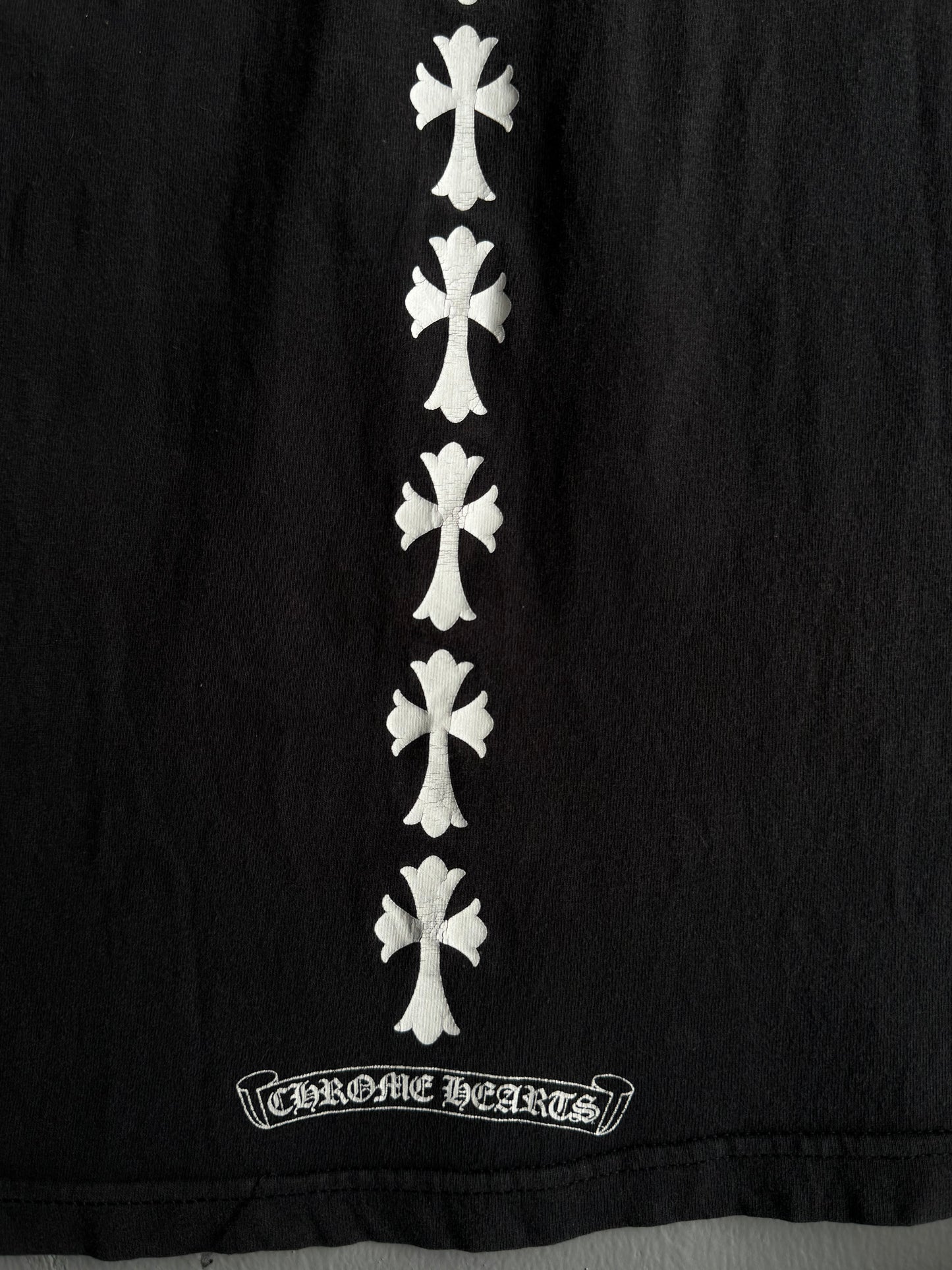Vintage Chrome Hearts Spine Cross tee