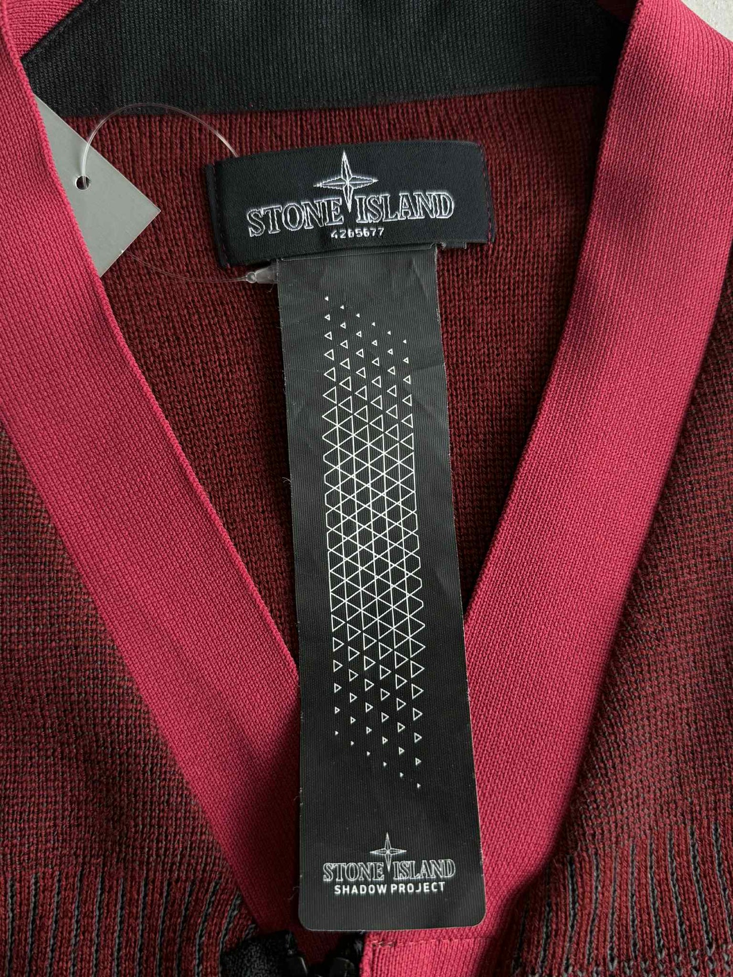 Stone Island Shadow Project Zip Knit Cardigan