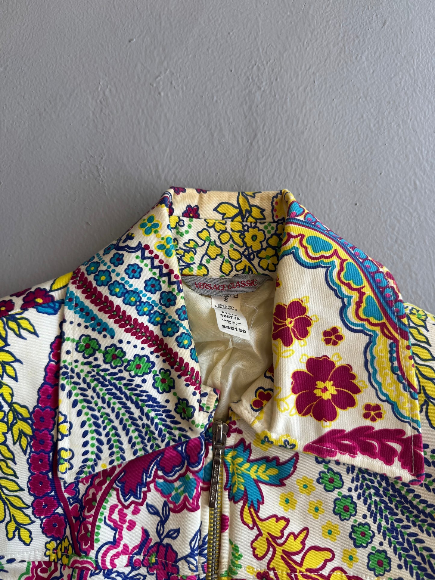 Versace Classic Floral Jacket