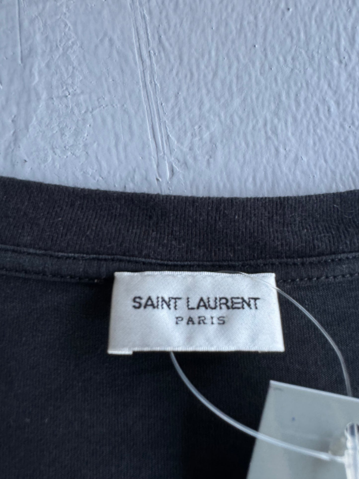 Saint Laurent Paris Cursive Script Tee