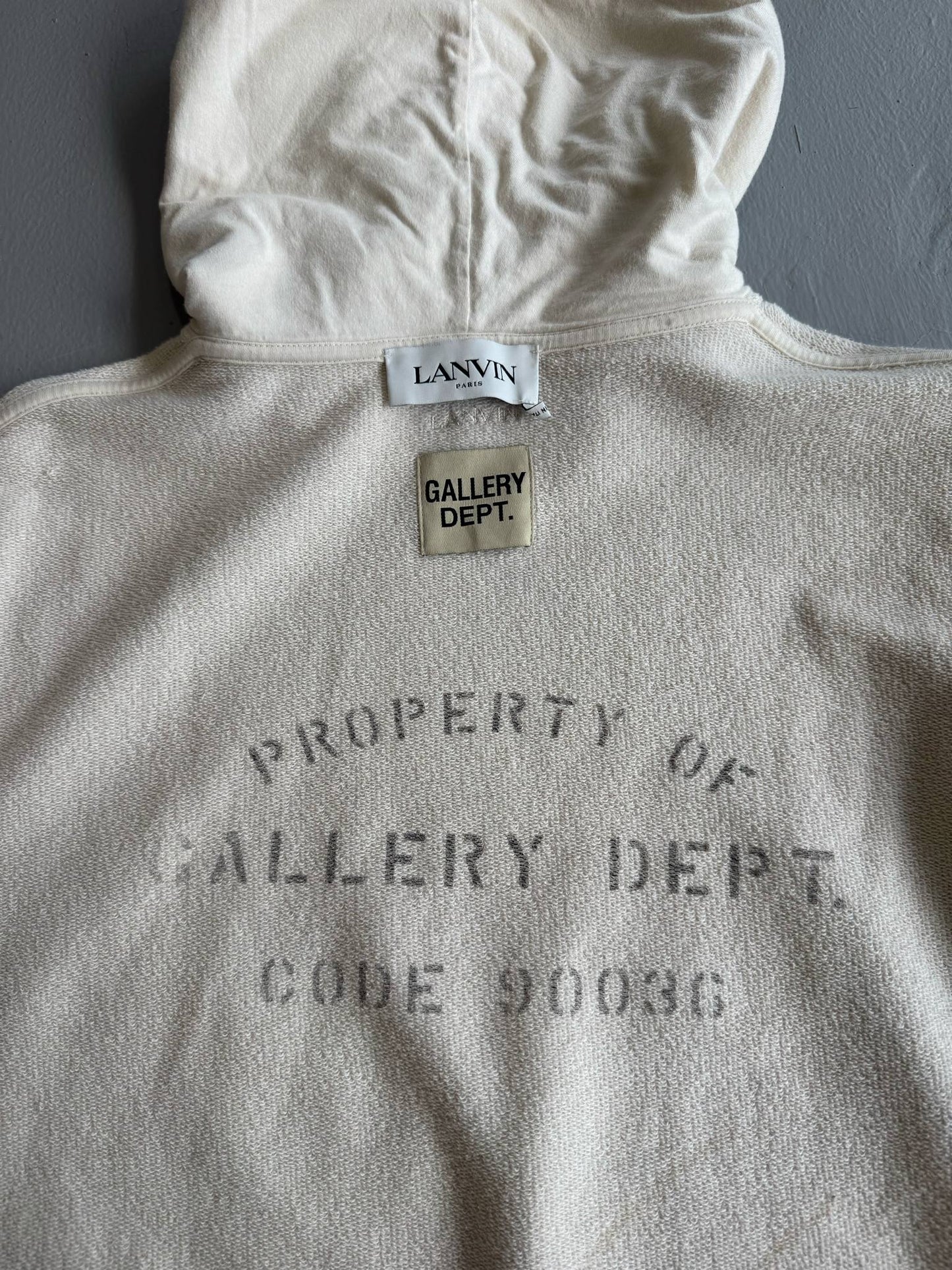 Gallery Dept x Lanvin Hoodie