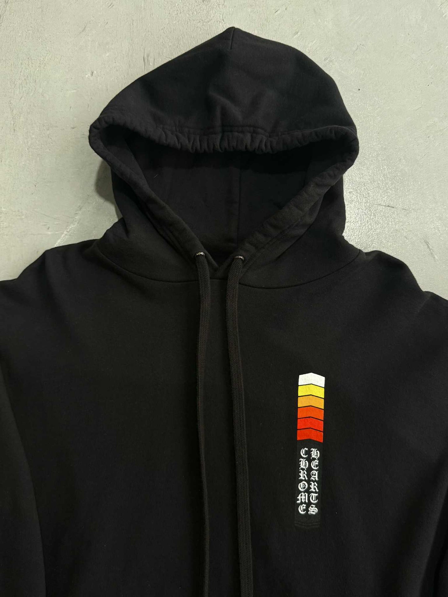 Chrome Hearts Made In Hollywood Gradient Logo Pullover Hoodie