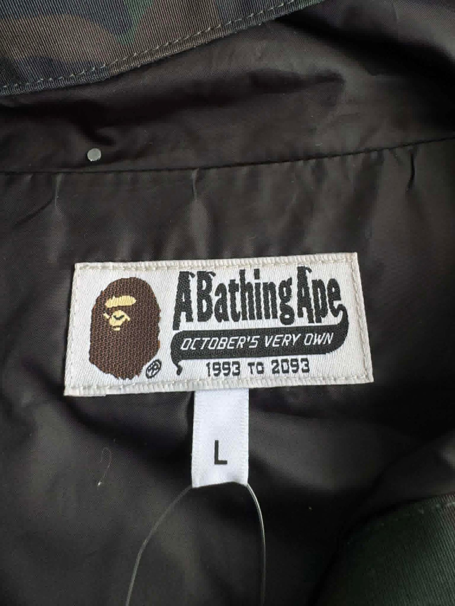 Bape X OVO Woodland Camo Snowboard Jacket