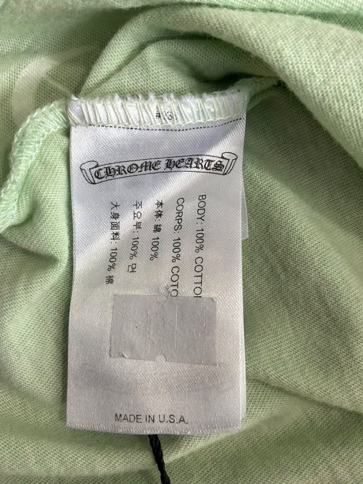 Chrome Hearts GITD Horseshoe Floral Longsleeves