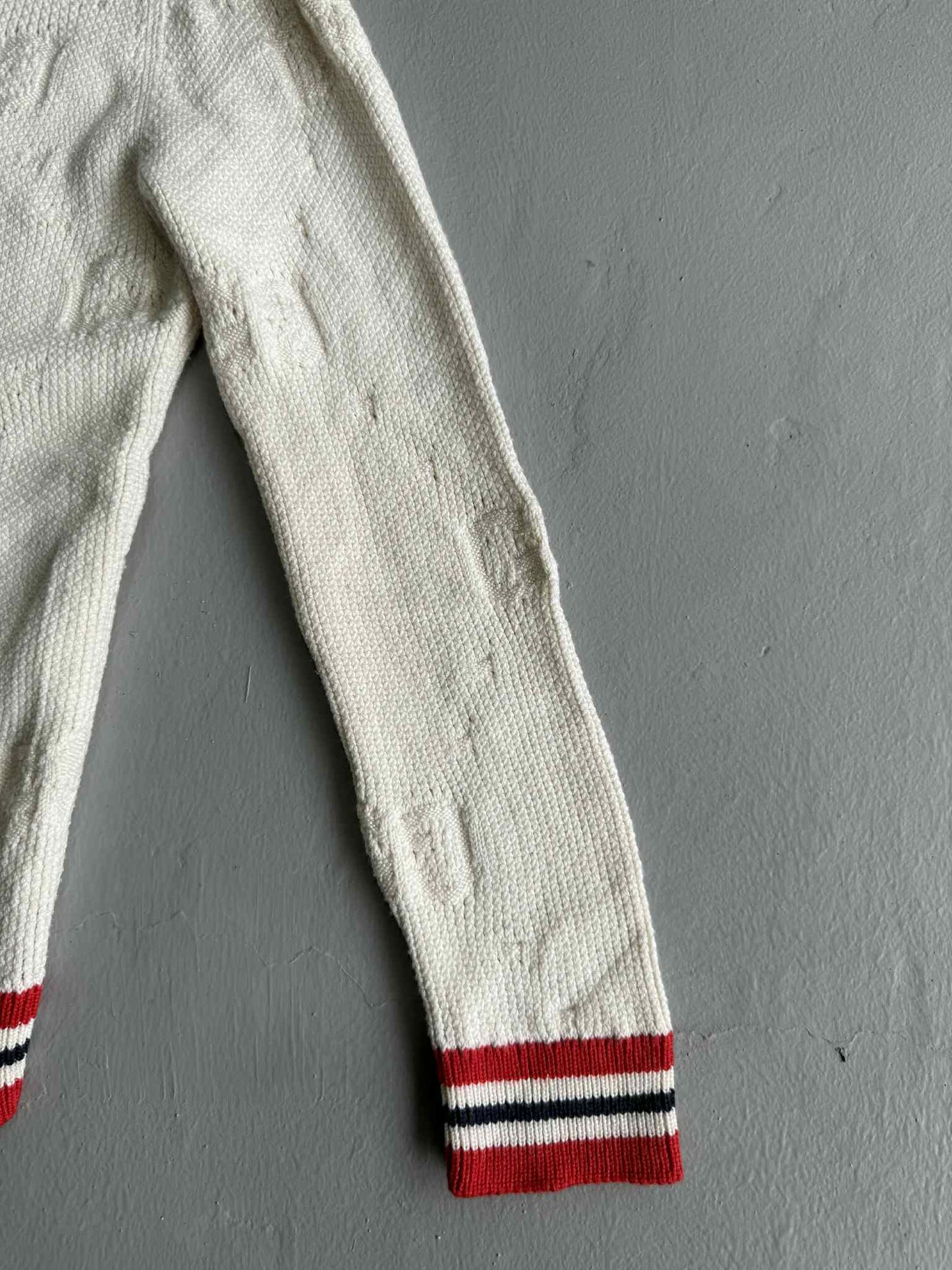 Gucci Monogram Striped Casual Long Sleeve Sweater