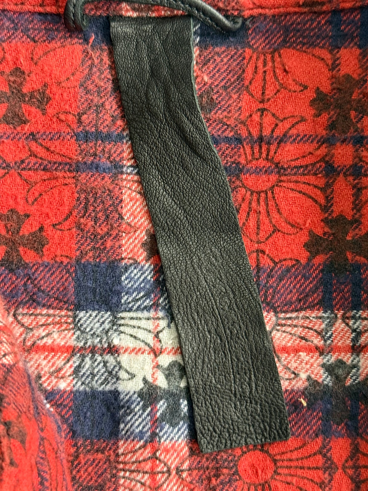 Chrome Hearts Monogram Cross Patched Flannel