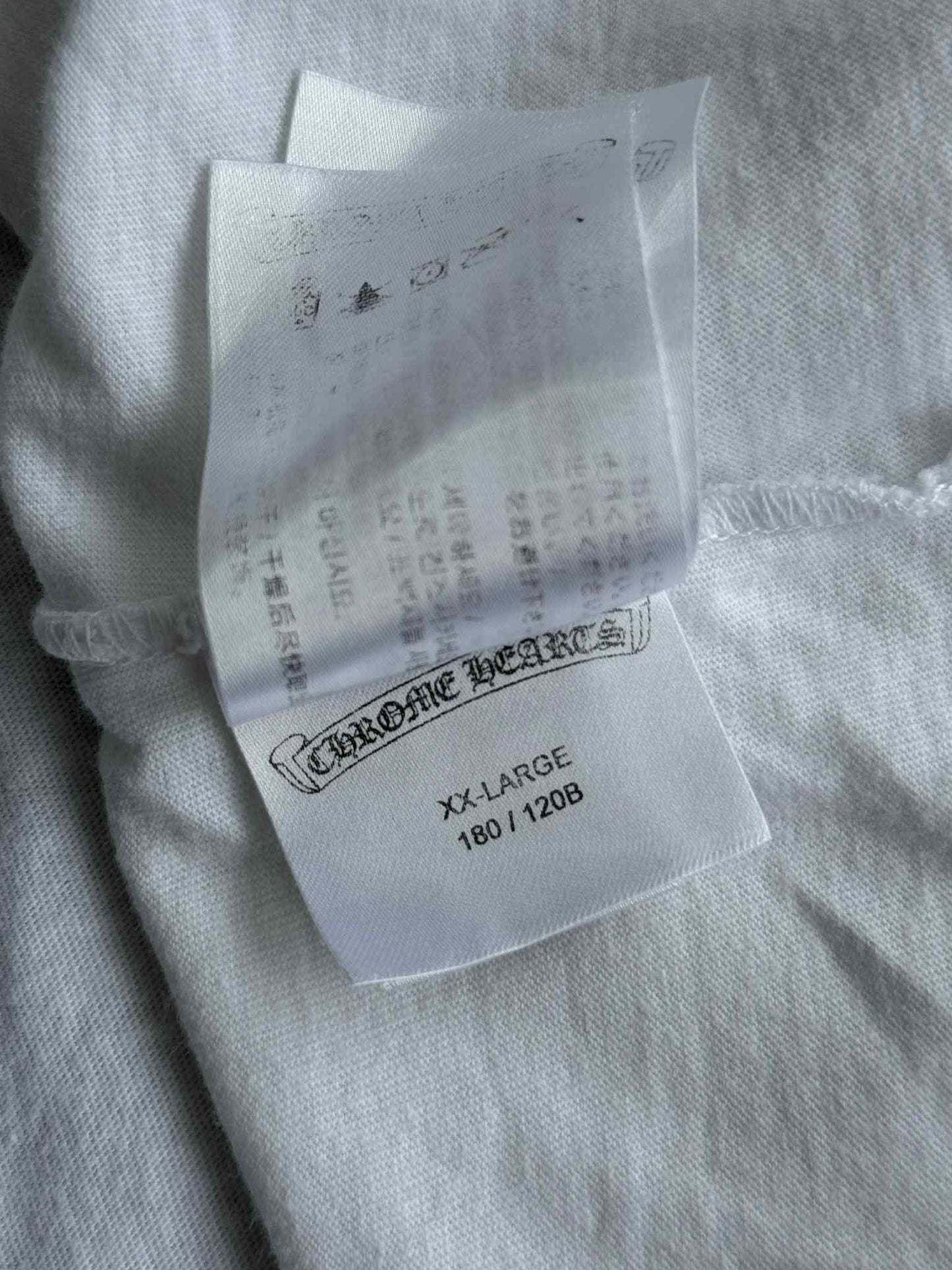 Chrome Hearts White Horseshoe Honolulu Tee
