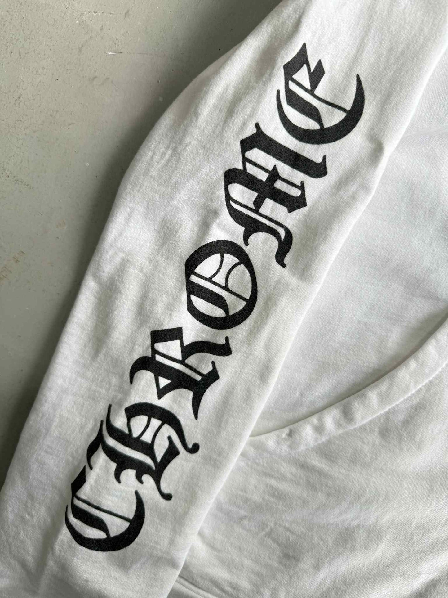 Chrome Hearts Big Dagger Fuckyou zip Hoodie