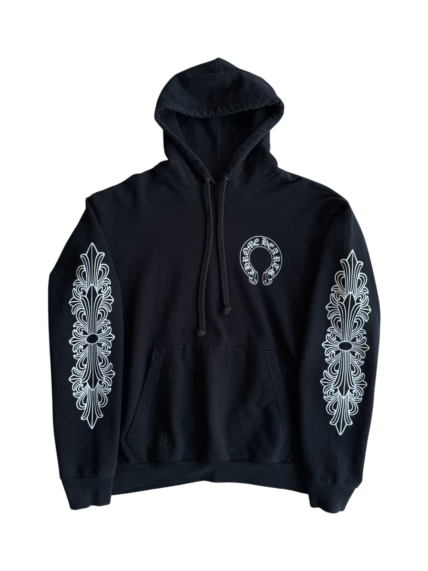 Chrome Hearts Horseshoe Floral Hoodie