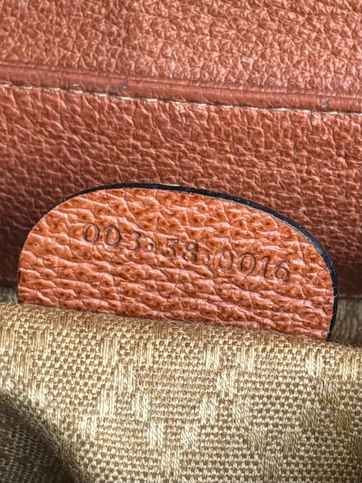 2000’s Gucci Suede Bamboo Backpack